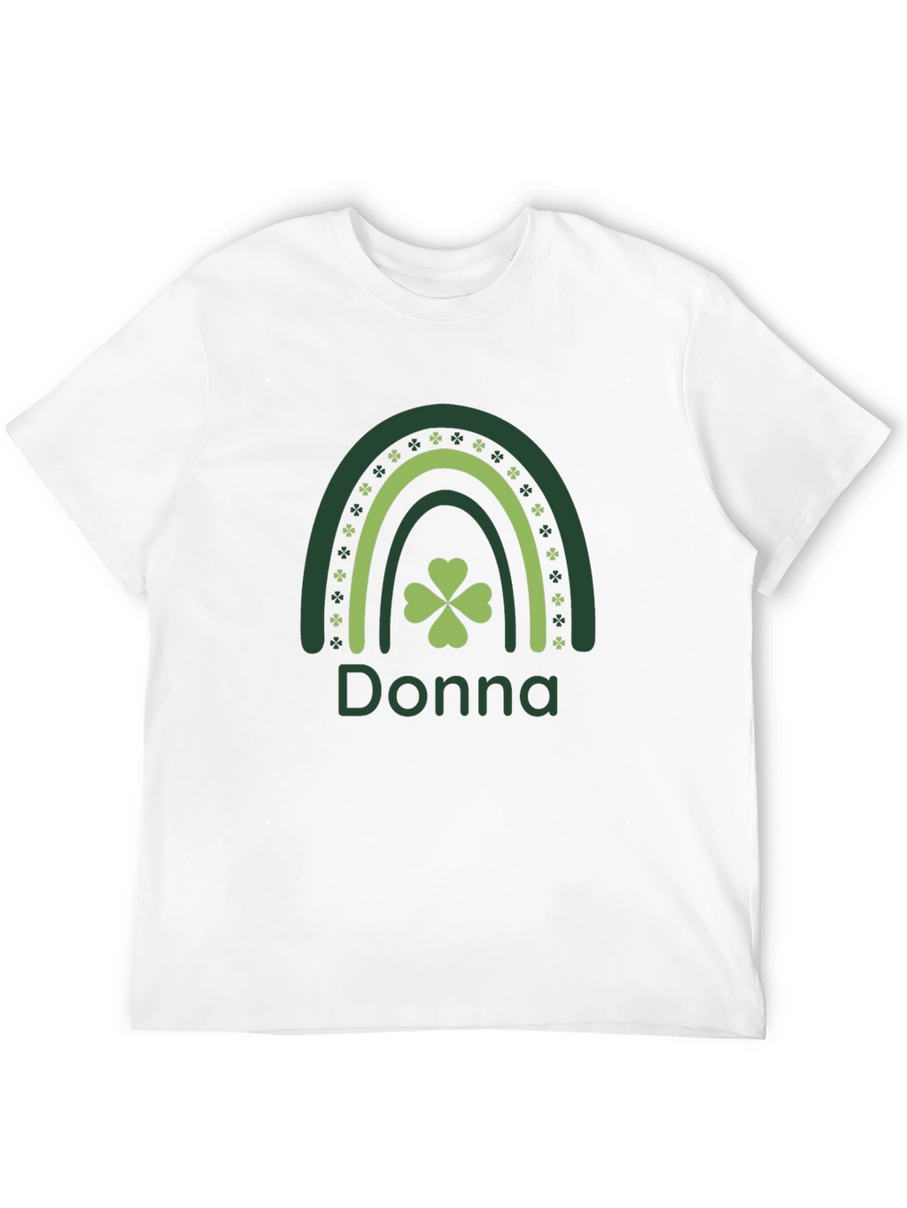 St. Patricks Day Personalized Rainbow T-Shirt