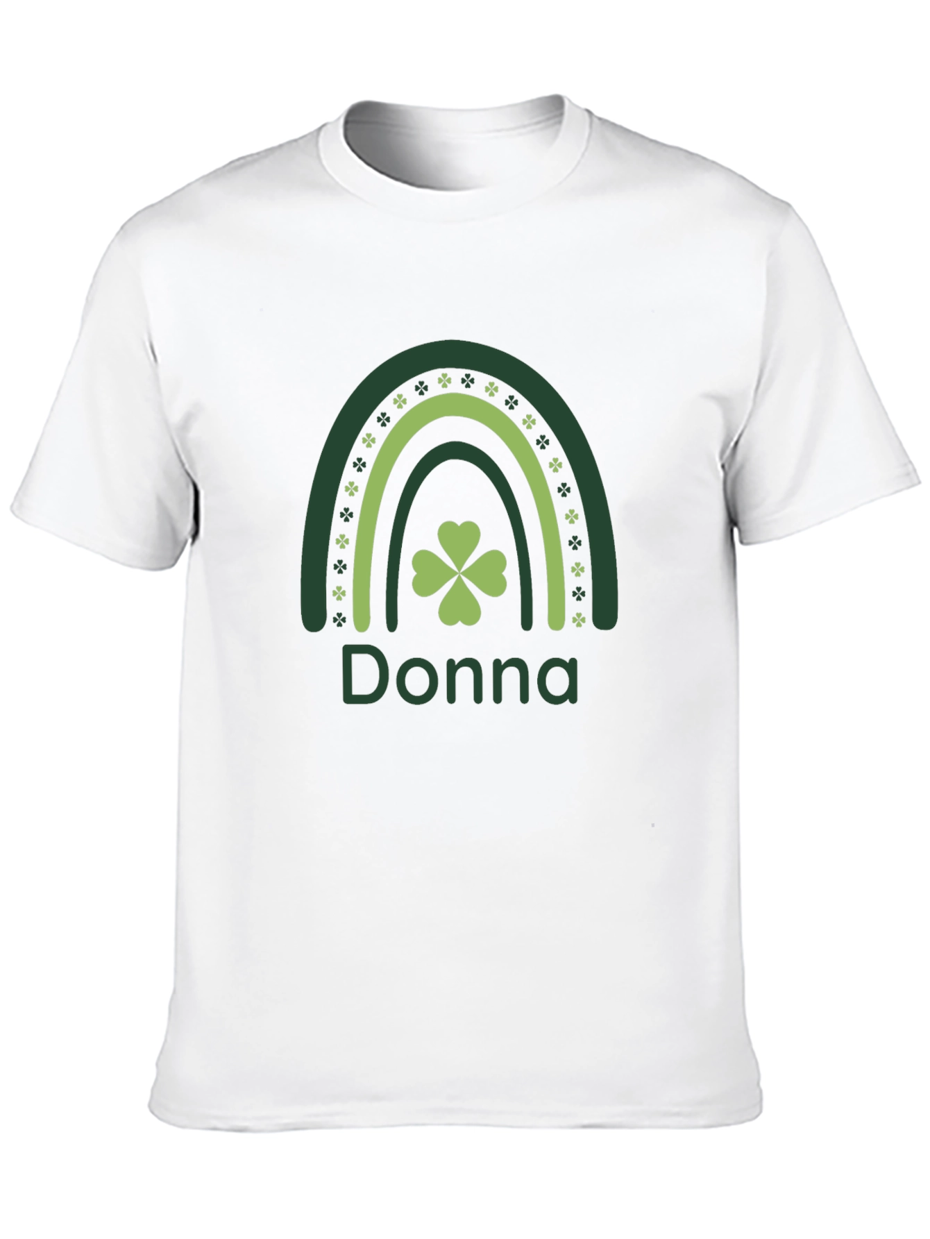 St. Patricks Day Personalized Rainbow T-Shirt