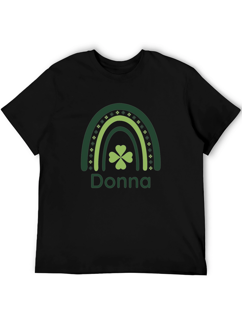St. Patricks Day Personalized Rainbow T-Shirt