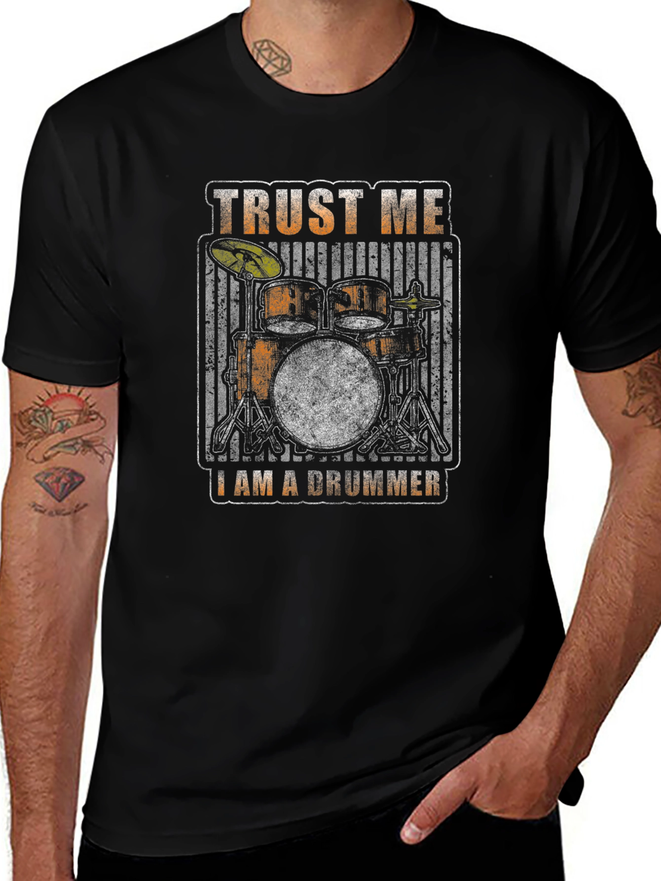 Trust Me Im A Drummer Graphic Tee