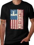 Ham Radio Operator American Flag T-Shirt