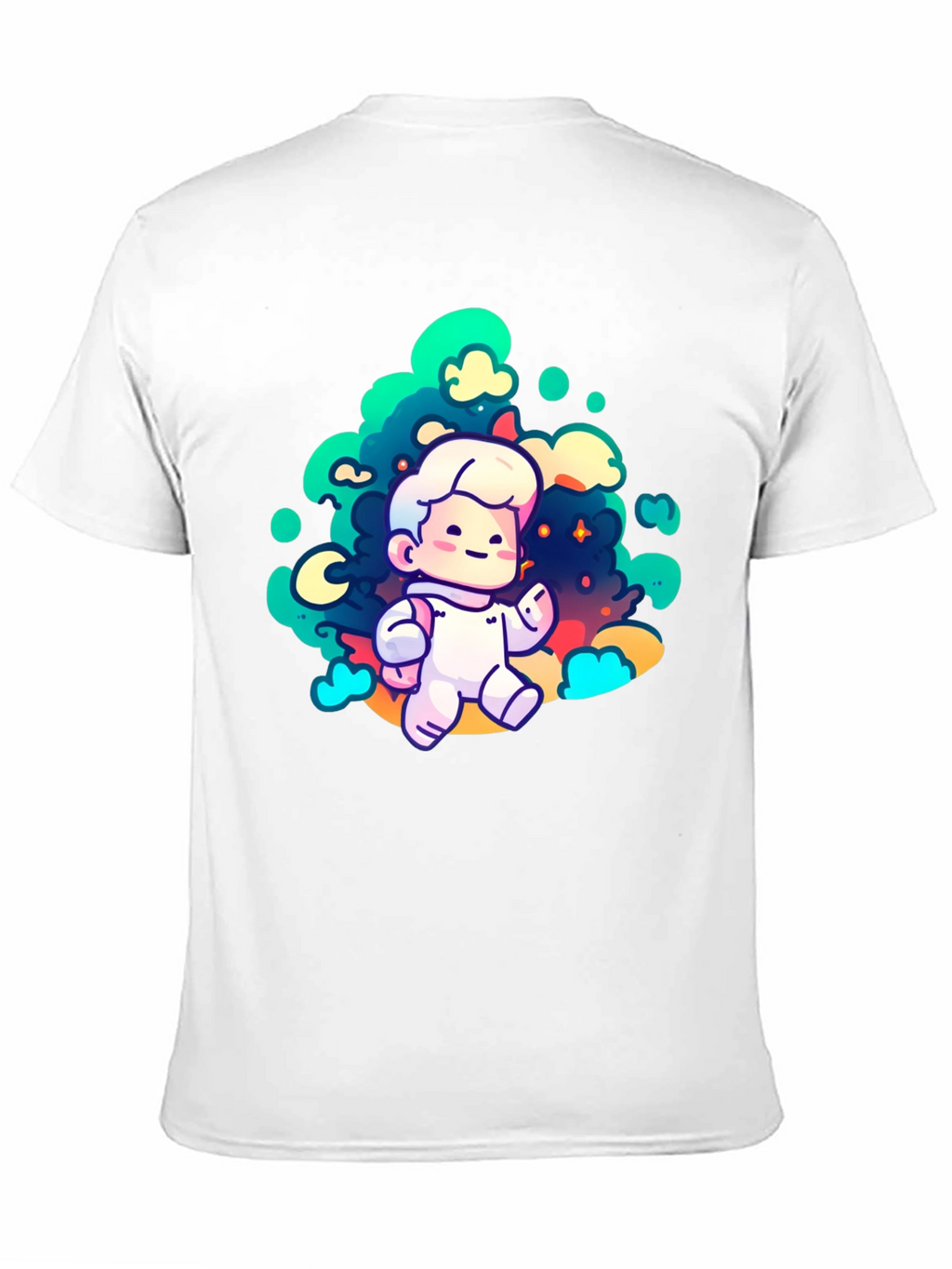 Cartoon Character Graphic T-Shirt
