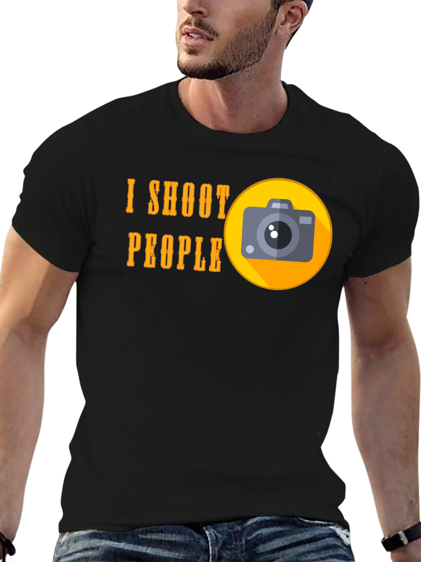 I Shoot People T-Shirt - Funny Photographer Tee