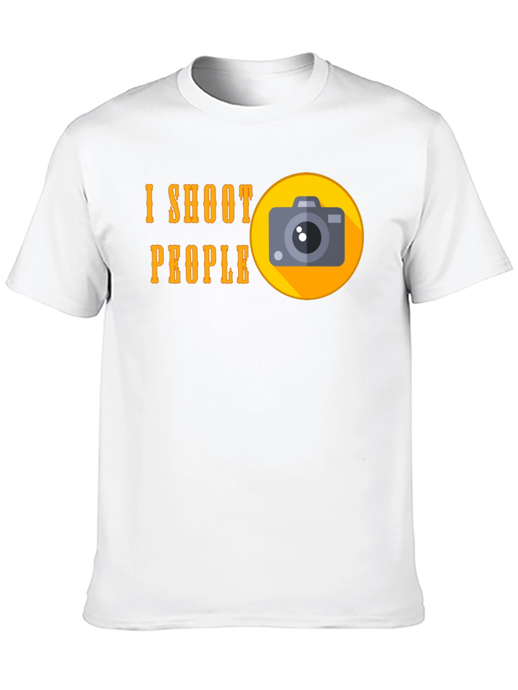 I Shoot People T-Shirt - Funny Photographer Tee