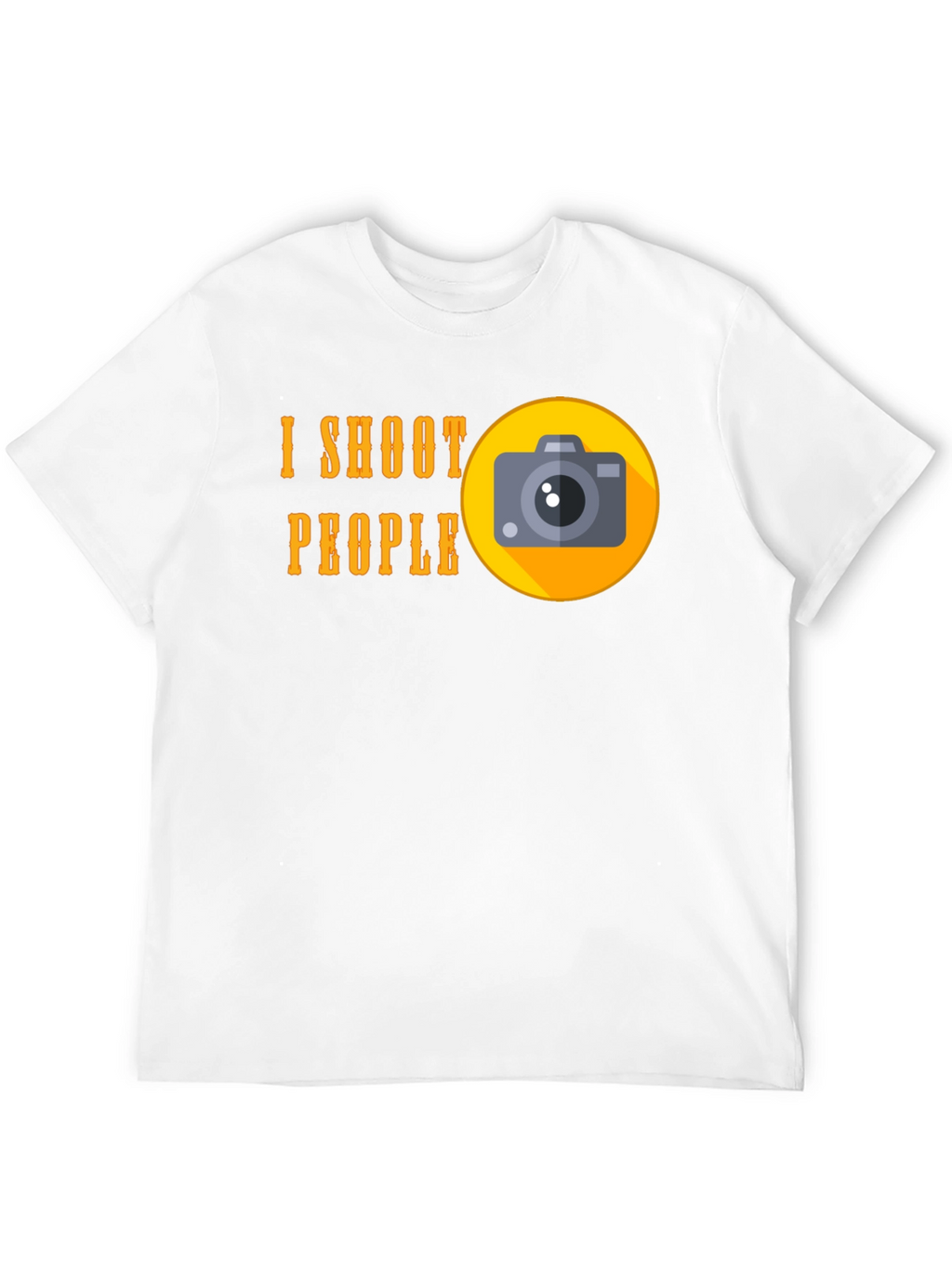 I Shoot People T-Shirt - Funny Photographer Tee