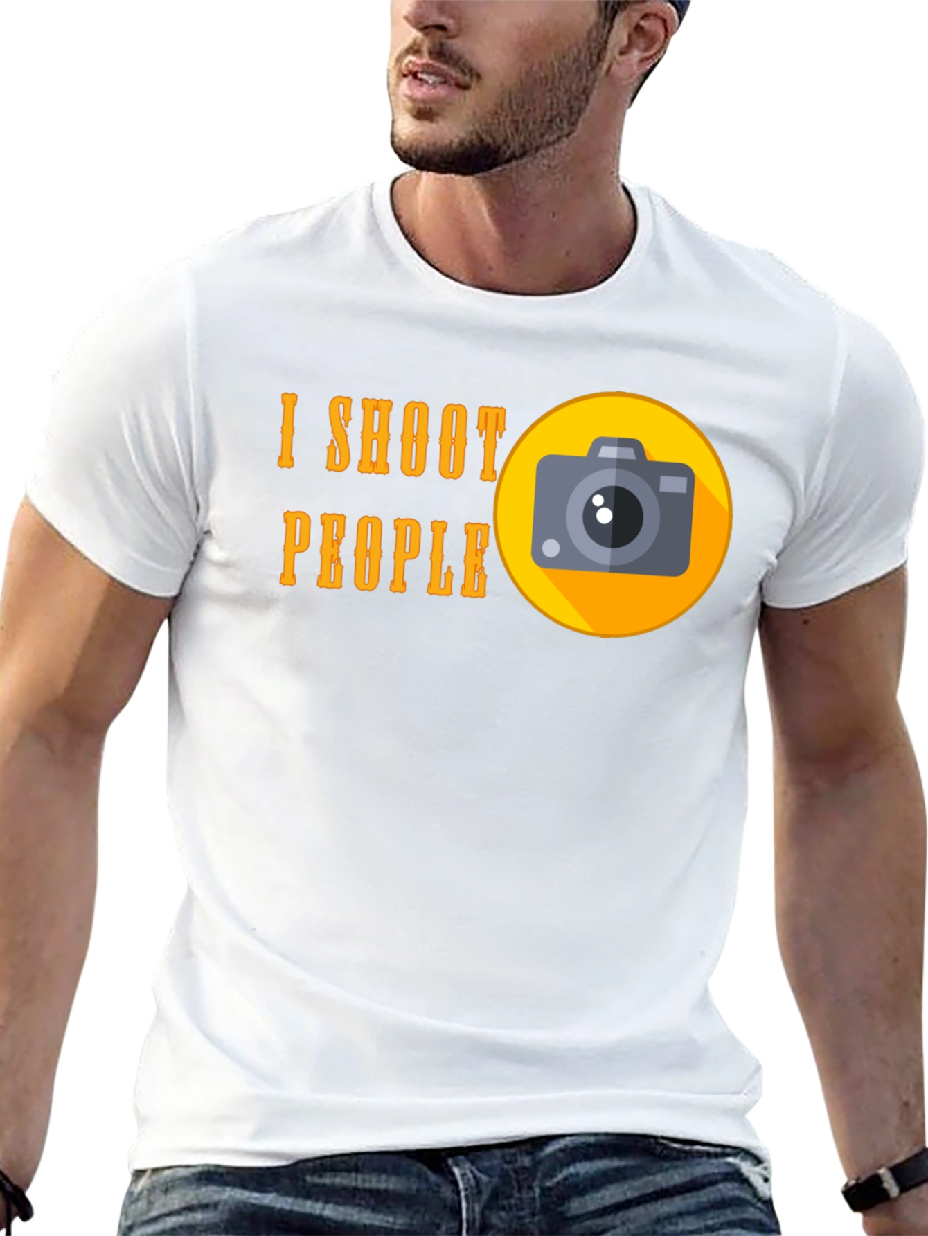 I Shoot People T-Shirt - Funny Photographer Tee
