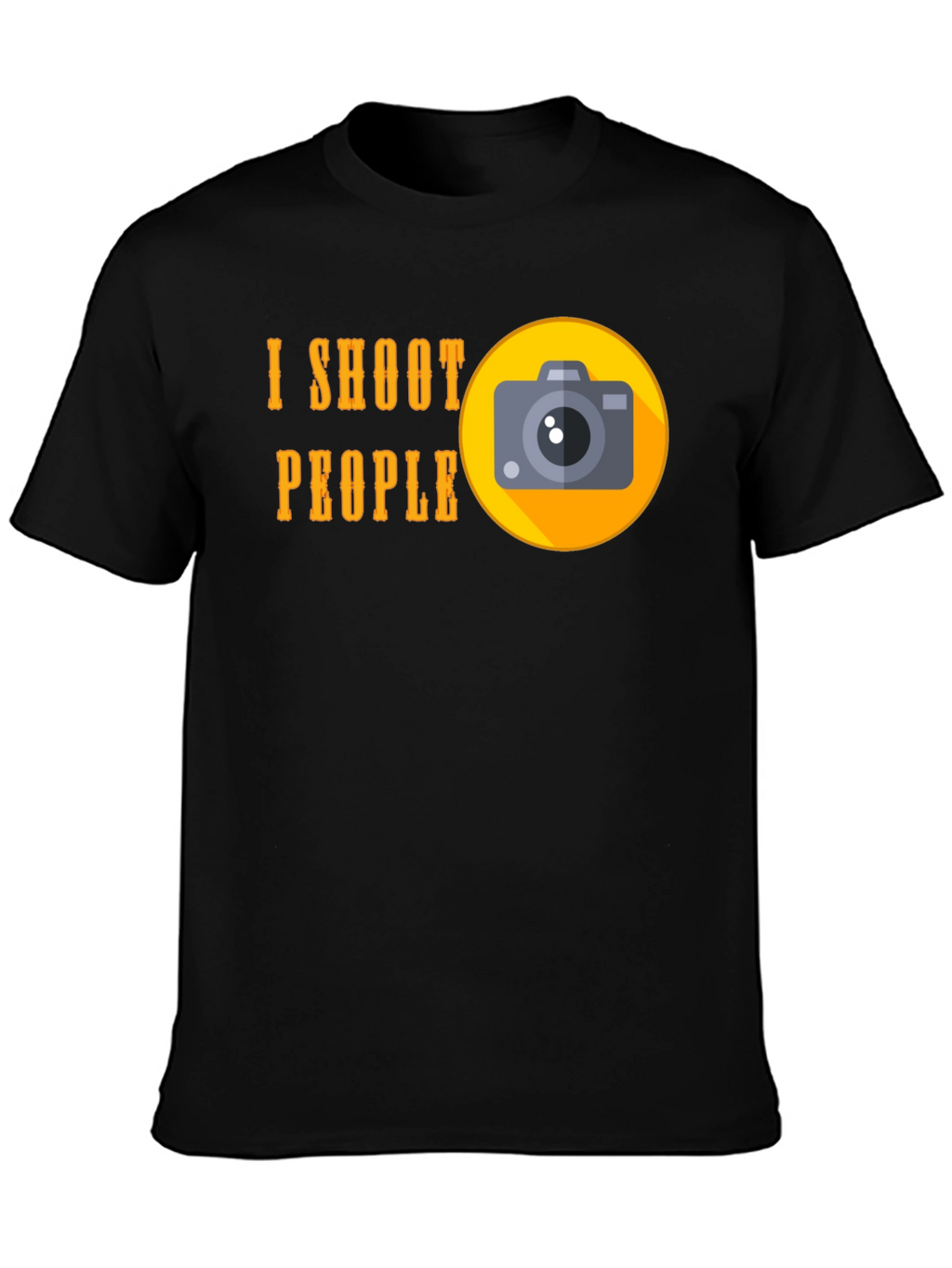 I Shoot People T-Shirt - Funny Photographer Tee