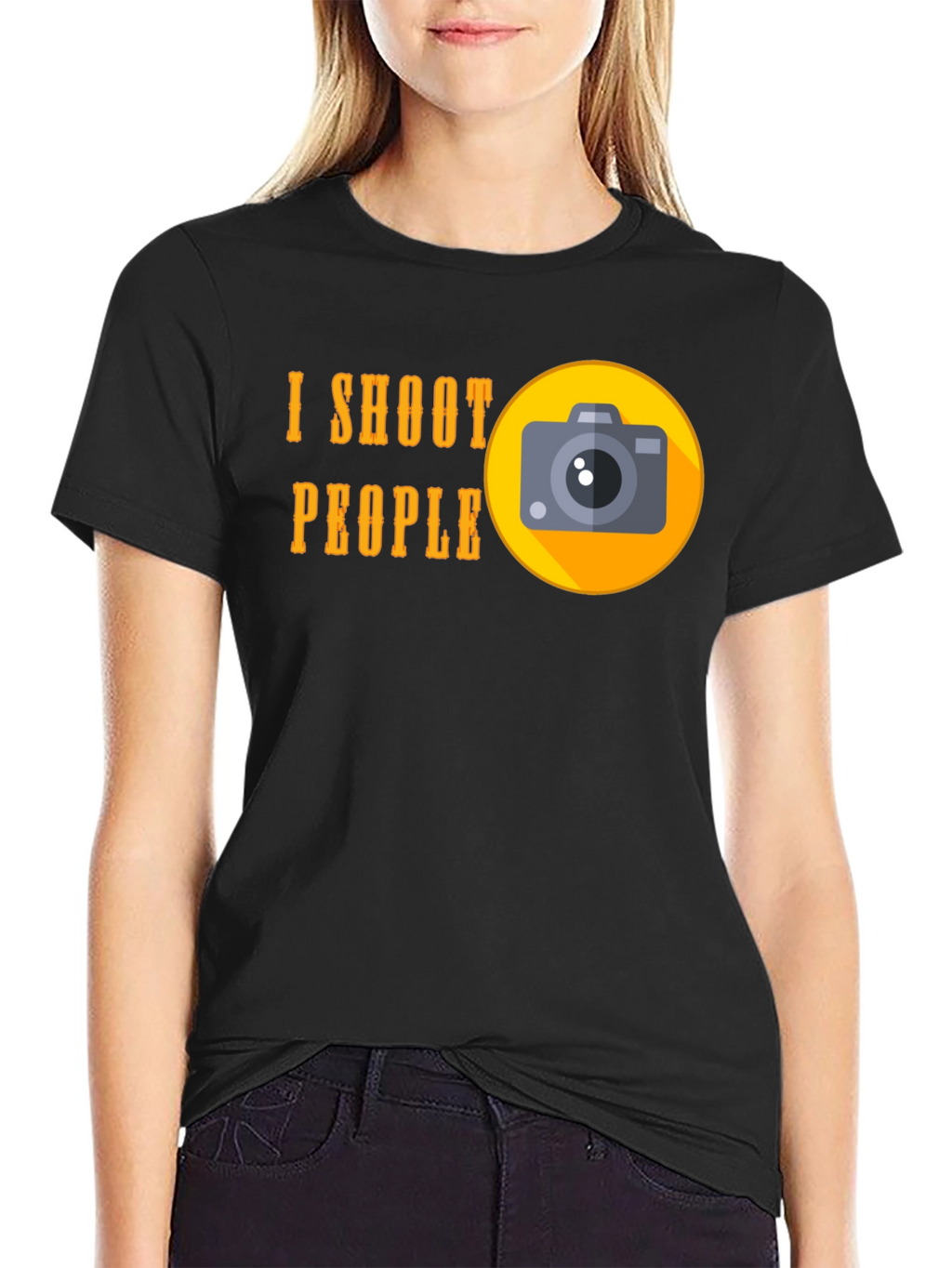 I Shoot People T-Shirt - Funny Photographer Tee