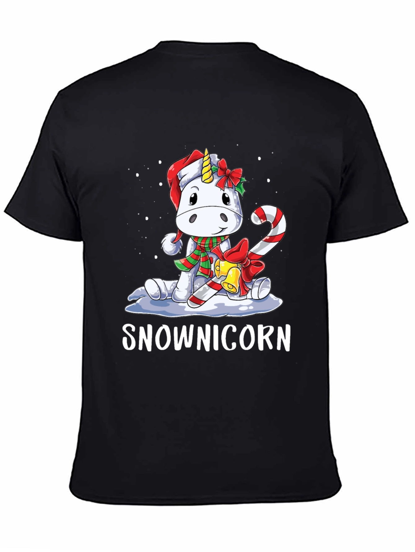 Snownicorn T-Shirt: Festive Holiday Unicorn Tee