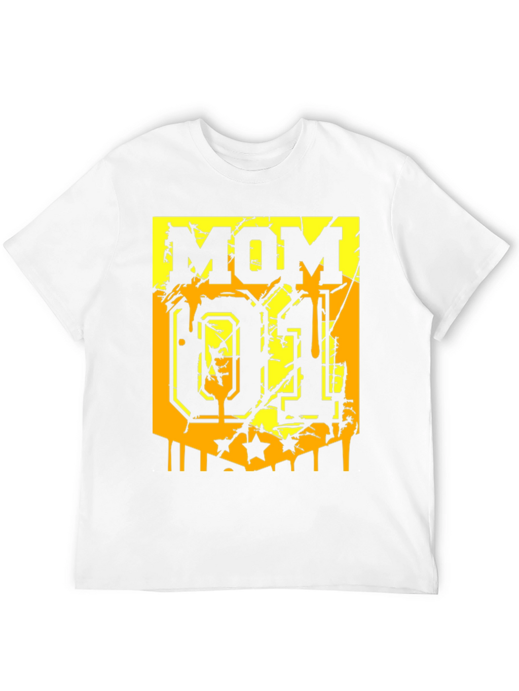 Mom 01 Graphic Print Black T-Shirt
