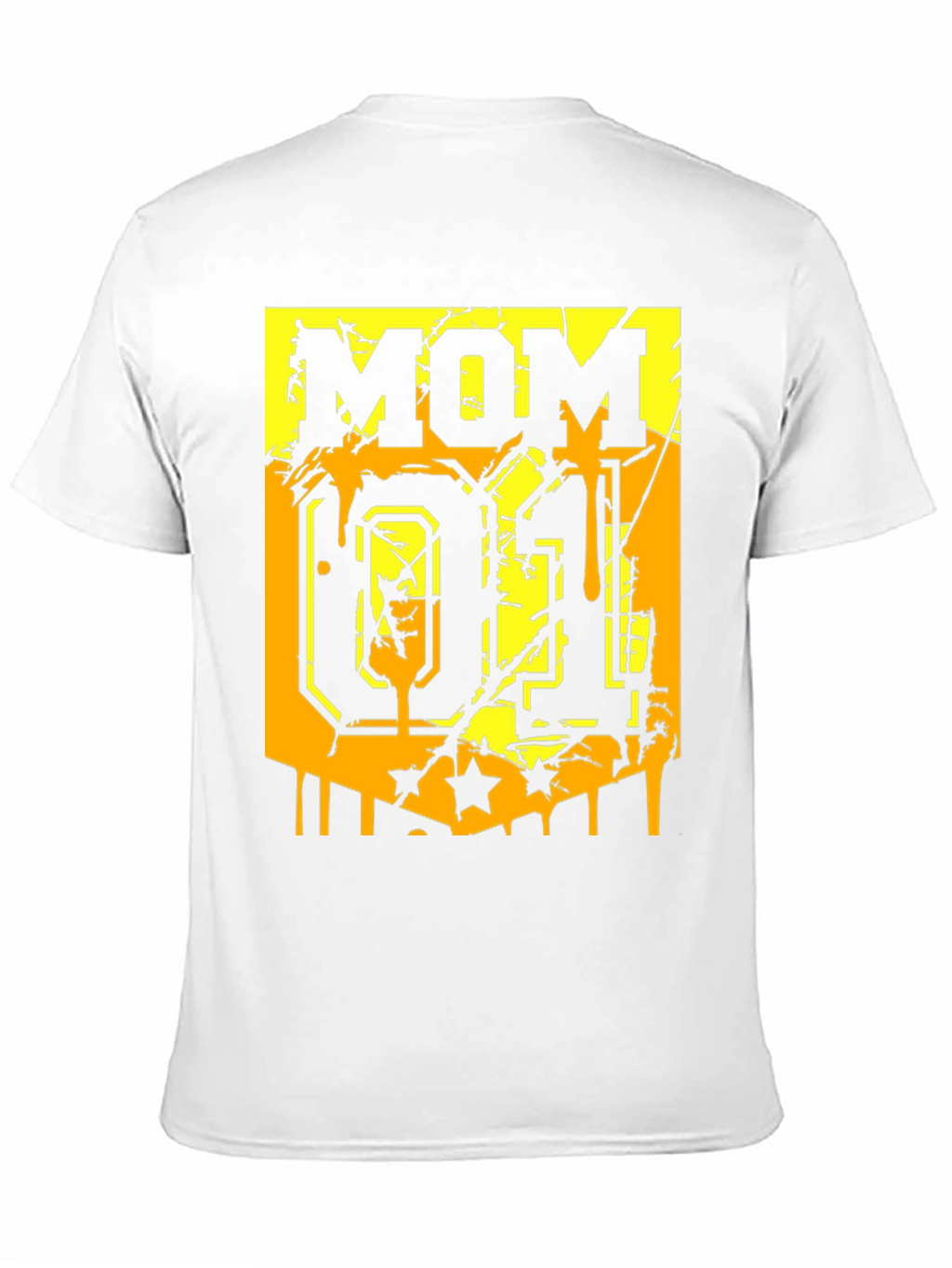 Mom 01 Graphic Print Black T-Shirt
