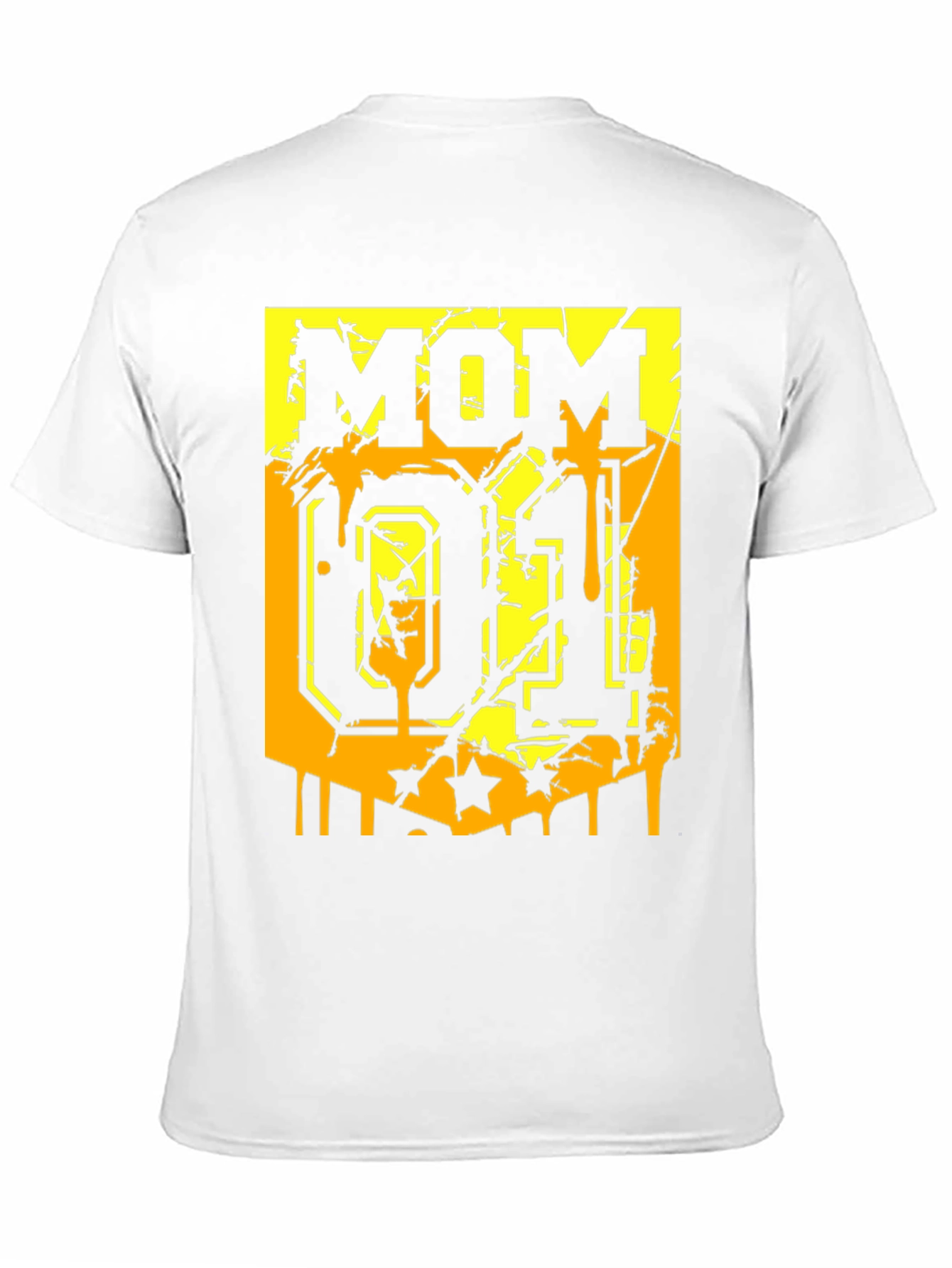 Mom 01 Graphic Print Black T-Shirt