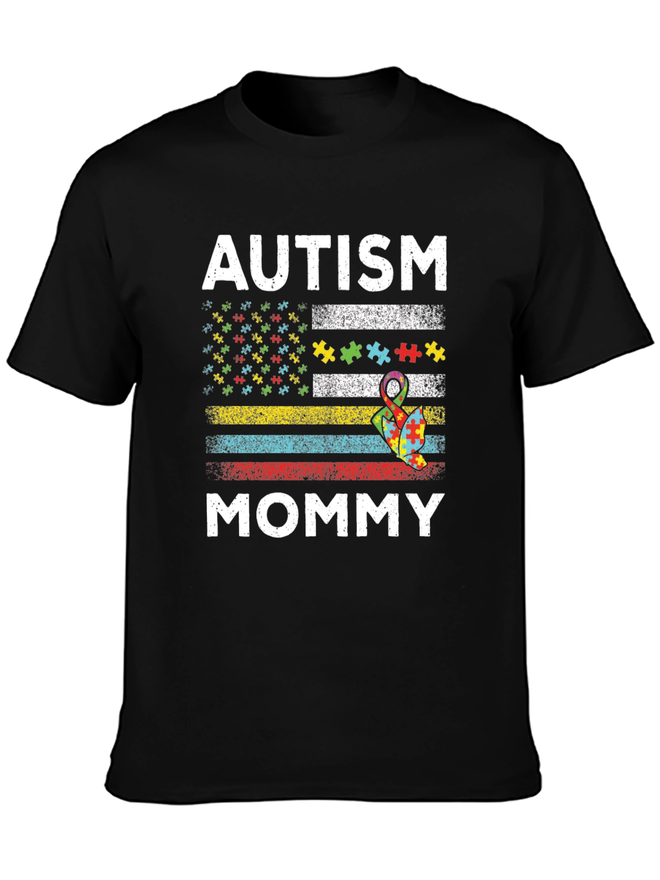 Autism Awareness Mommy T-Shirt