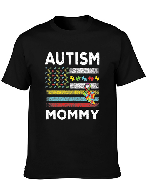 Autism Awareness Mommy T-Shirt