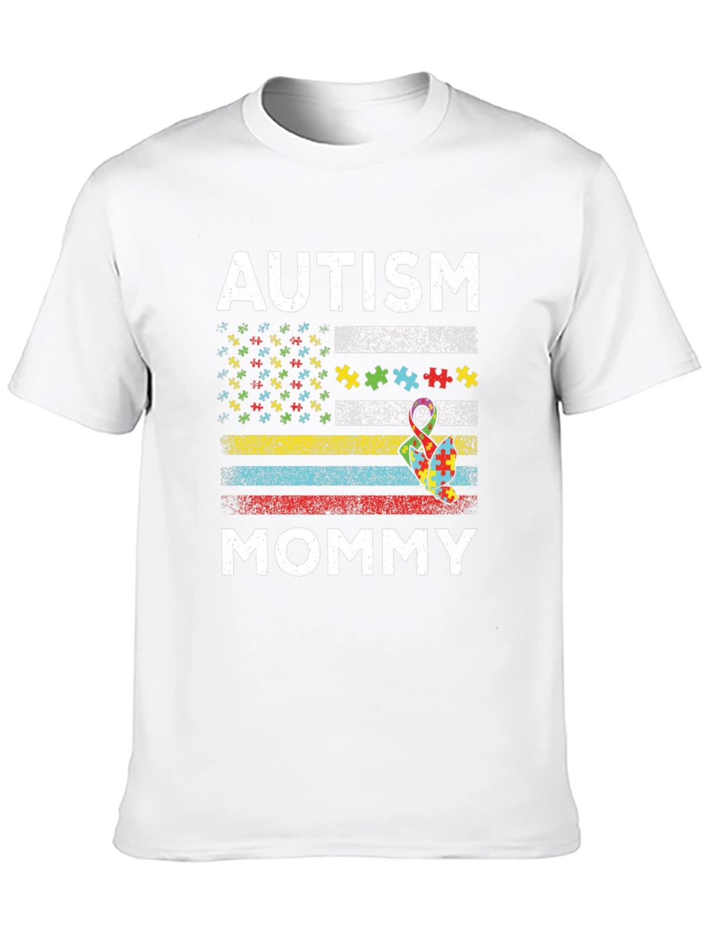 Autism Awareness Mommy T-Shirt