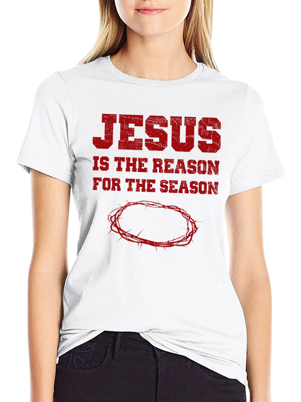 Jesus Is The Reason T-Shirt Black