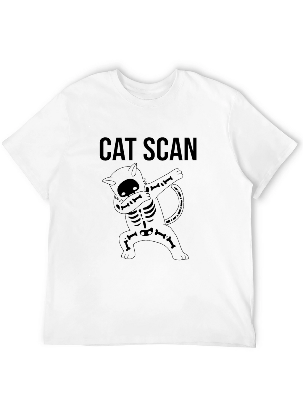 Cat Scan Skeleton Dab T-Shirt