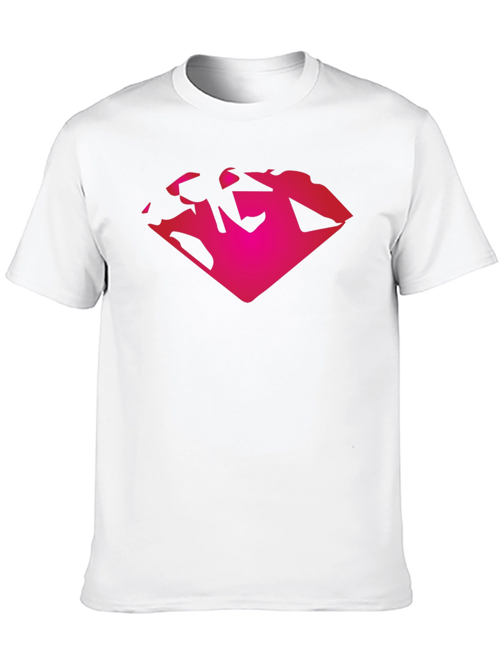 Diamond Graphic Black T-Shirt Casual Wear