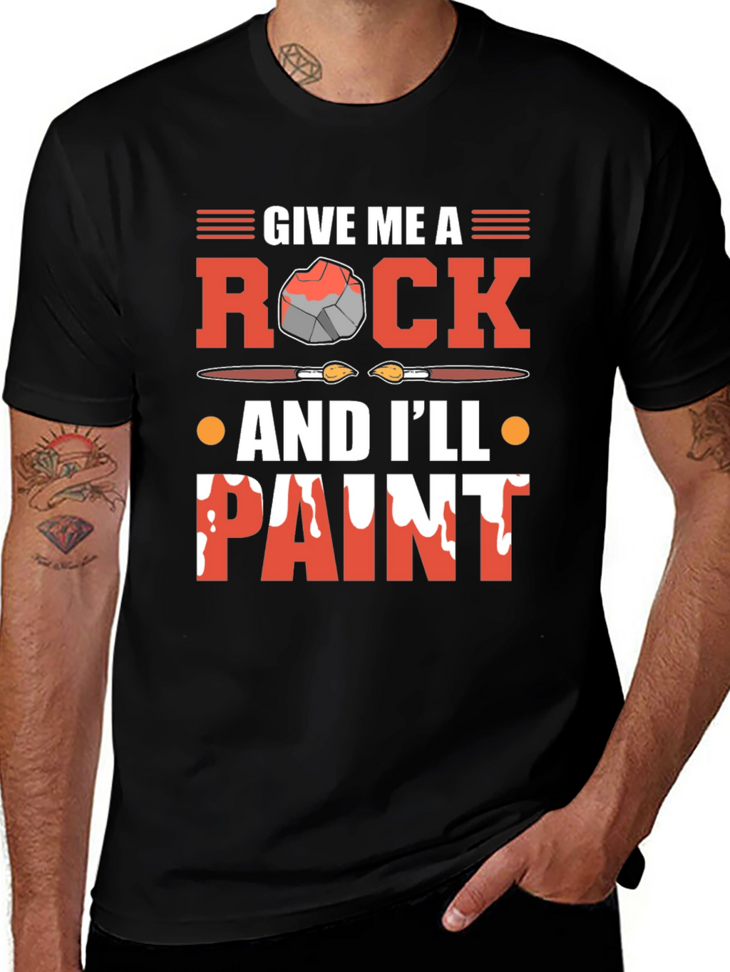 Give Me A Rock And Ill Paint T-Shirt