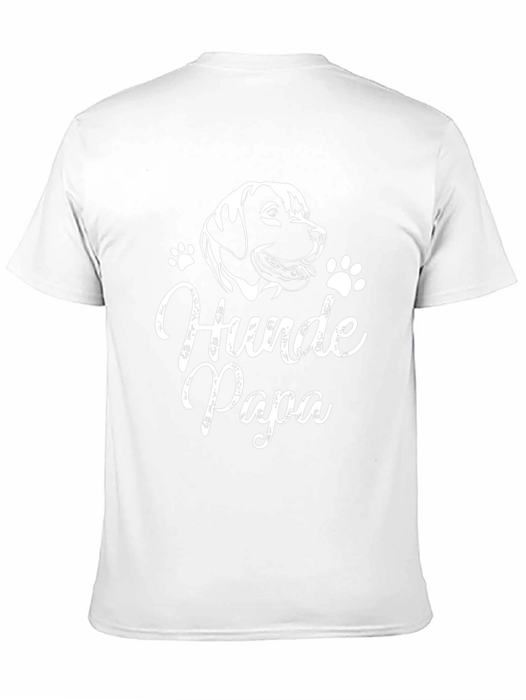 Hunde Papa Dog Lover Black T-Shirt