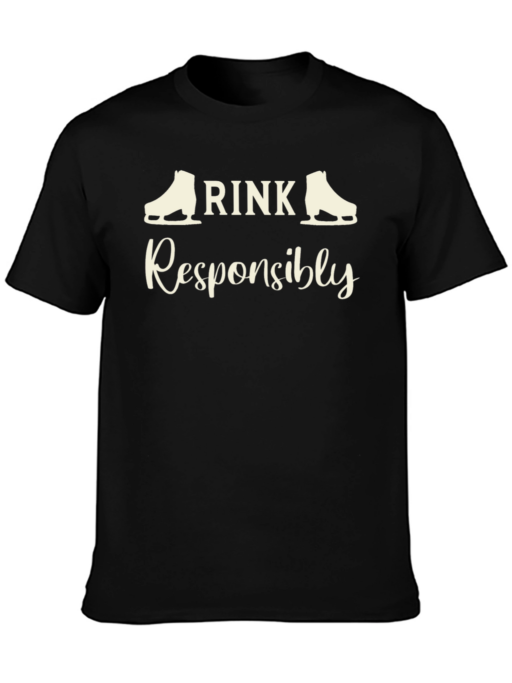 Rink Responsibly T-Shirt - Skating Tee