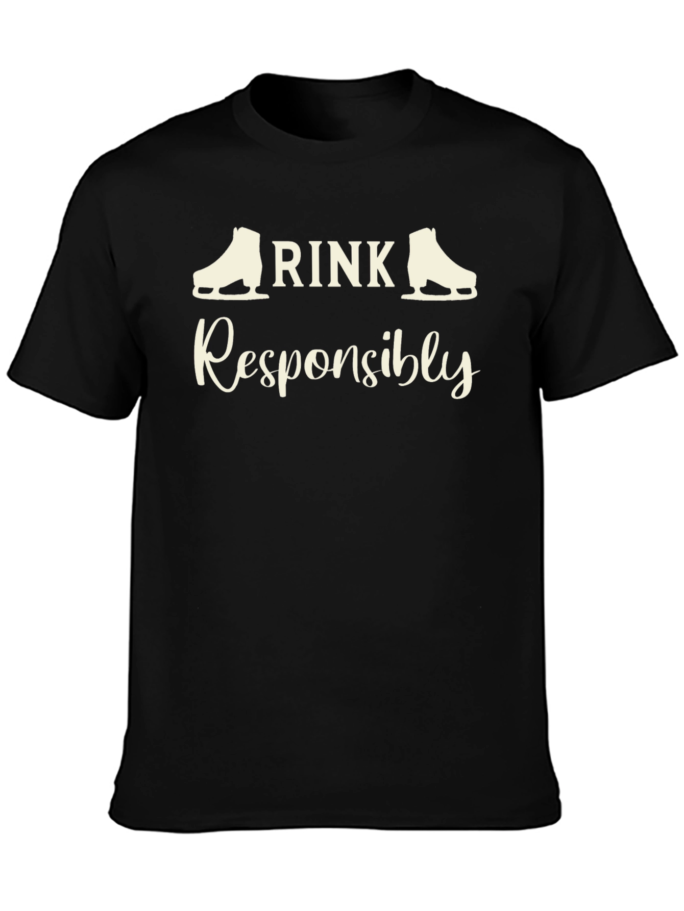 Rink Responsibly T-Shirt - Skating Tee