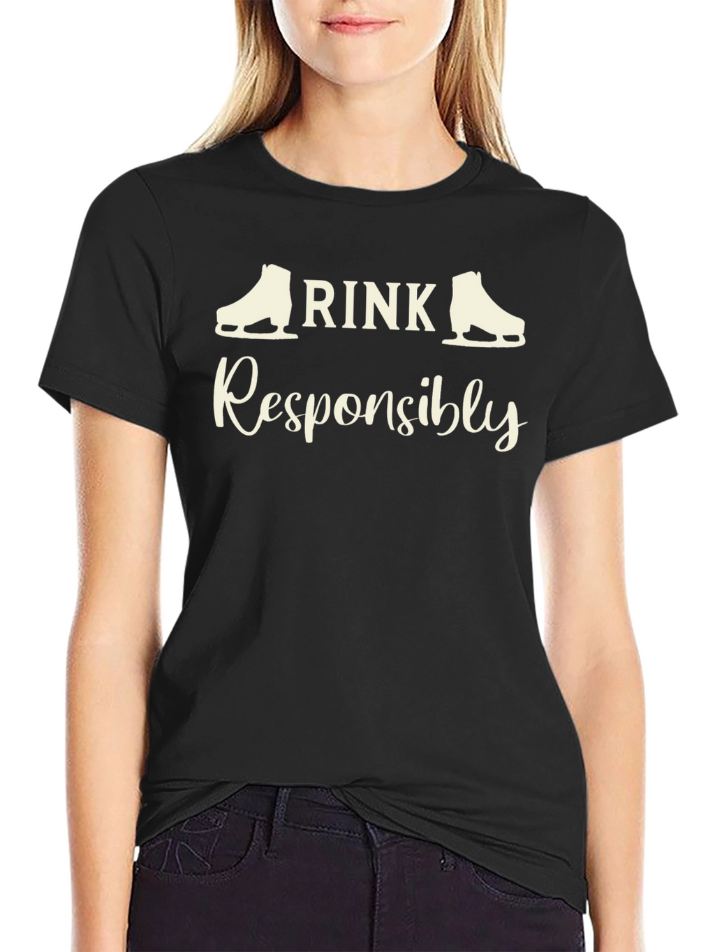 Rink Responsibly T-Shirt - Skating Tee