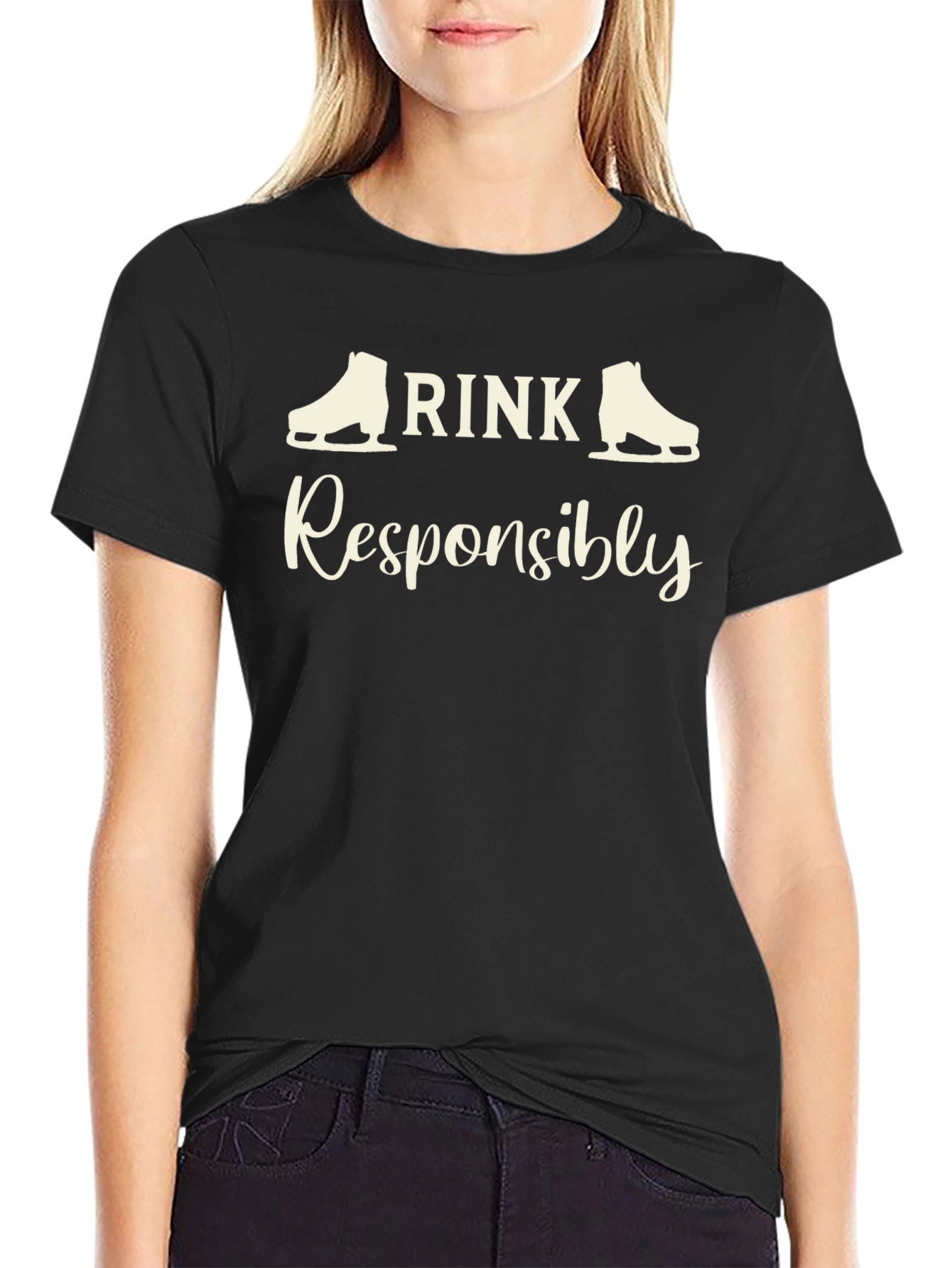 Rink Responsibly T-Shirt - Skating Tee