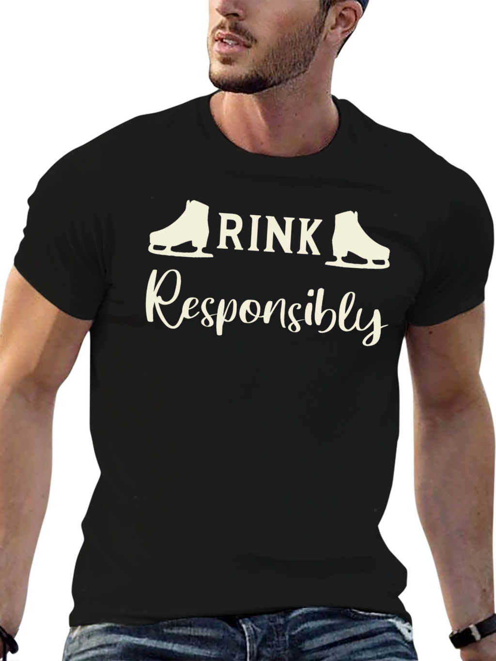 Rink Responsibly T-Shirt - Skating Tee