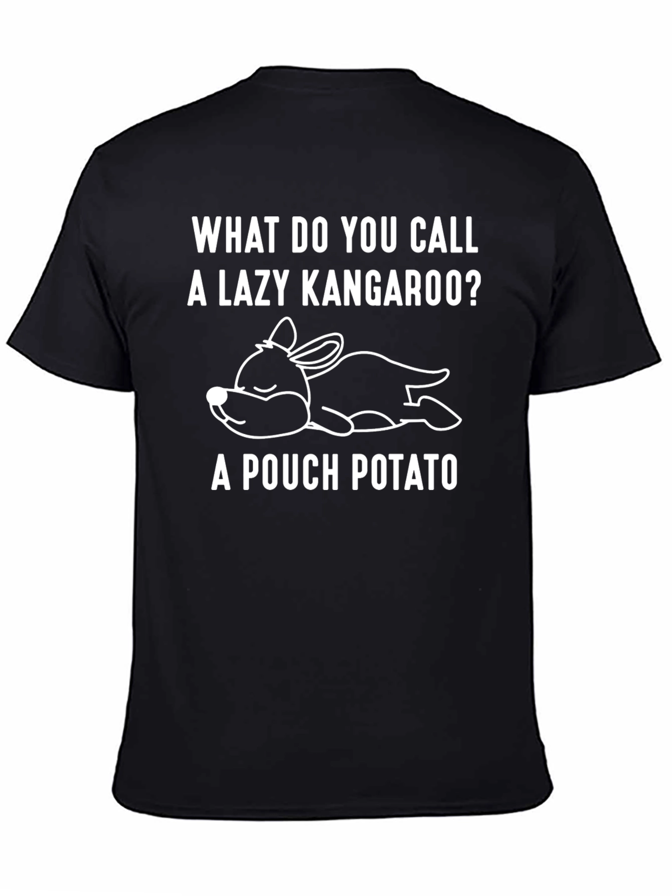 Lazy Kangaroo Pouch Potato Graphic Tee