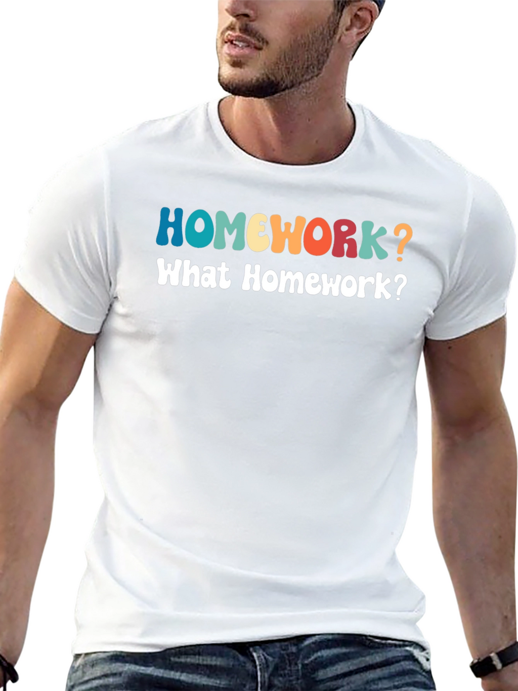 Homework? Funny Graphic T-Shirt
