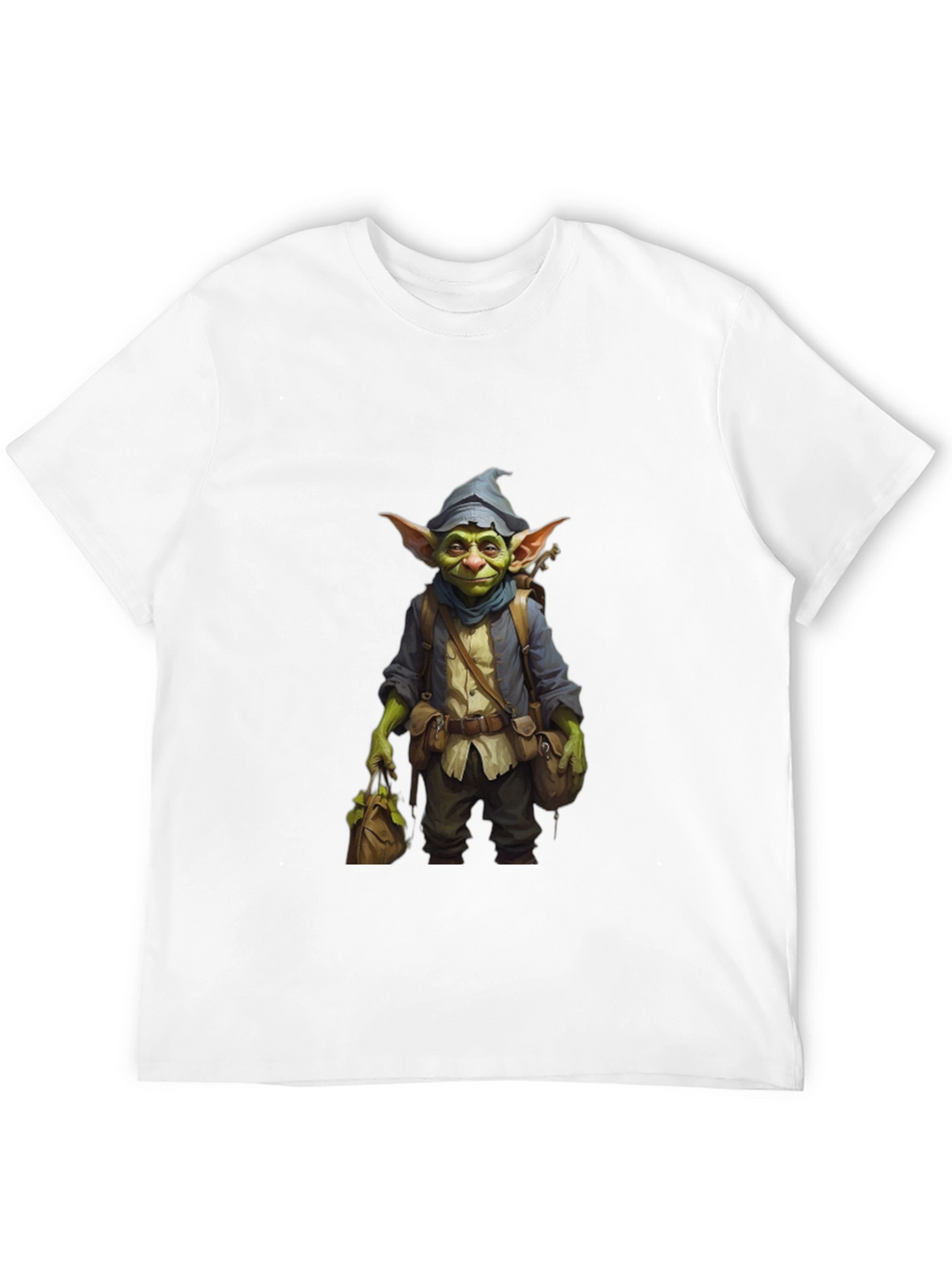Goblin Adventurer Graphic Tee - Black Unisex T-Shirt
