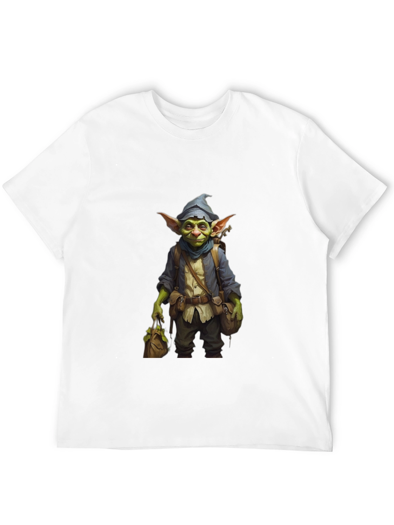 Goblin Adventurer Graphic Tee - Black Unisex T-Shirt