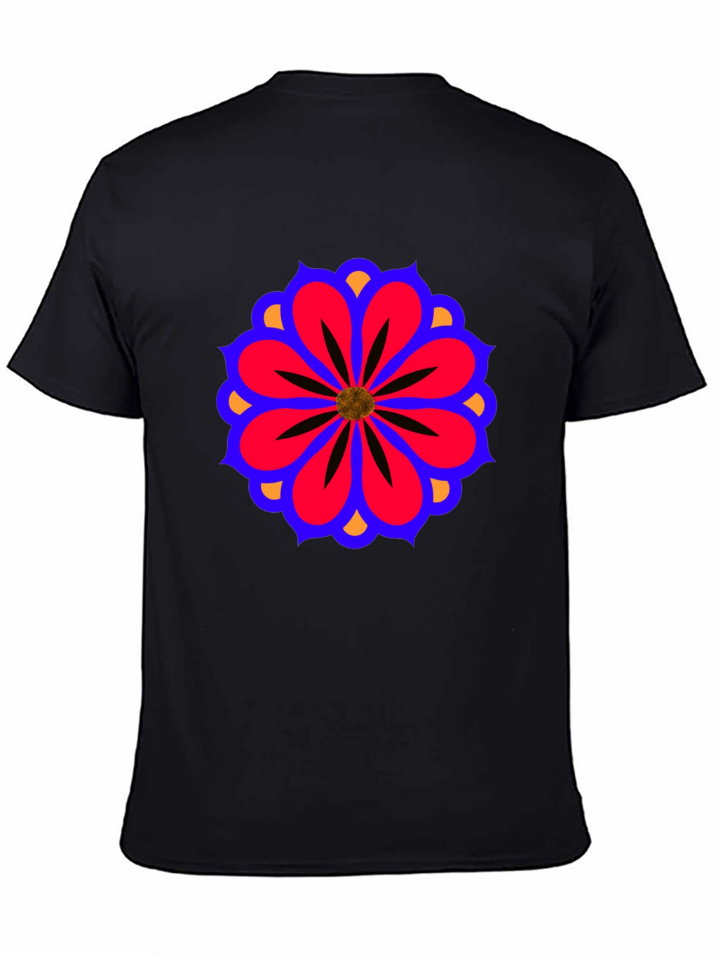 Floral Mandala T-Shirt - Stylish Graphic Tee