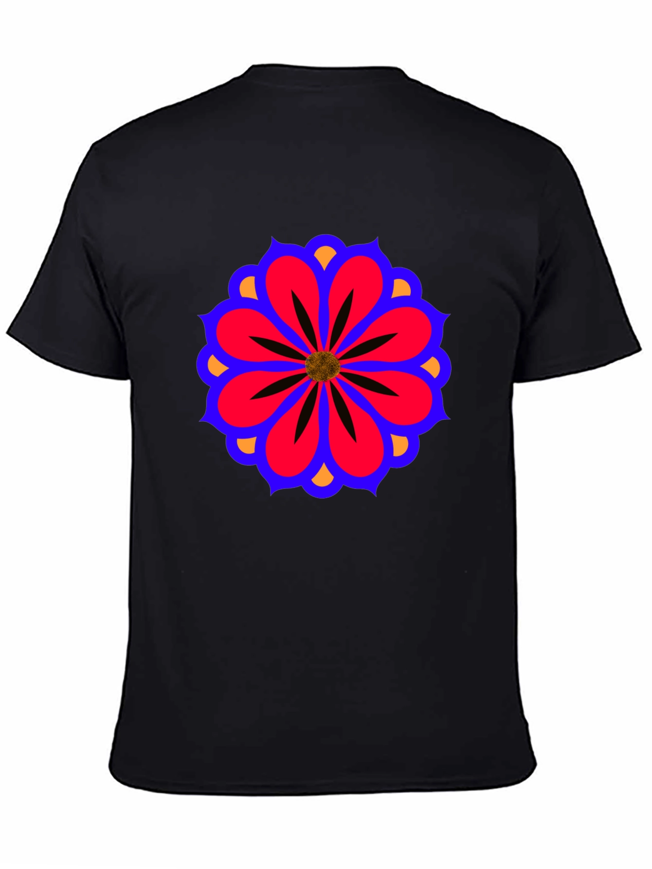 Floral Mandala T-Shirt - Stylish Graphic Tee