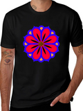 Floral Mandala T-Shirt - Stylish Graphic Tee