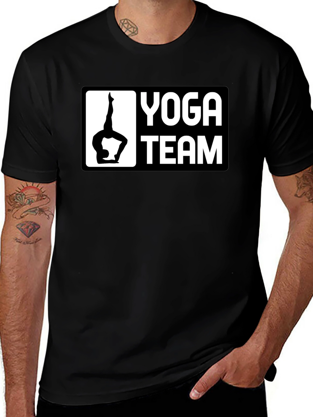 Yoga Team Graphic T-Shirt