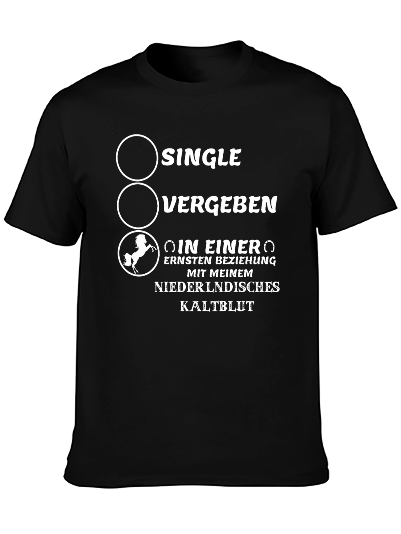 Funny Horse Lover T-Shirt - Relationship Status