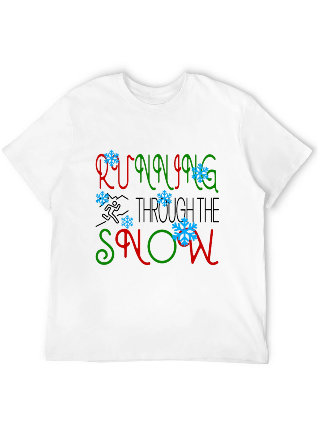 Running Through the Snow Graphic Tee