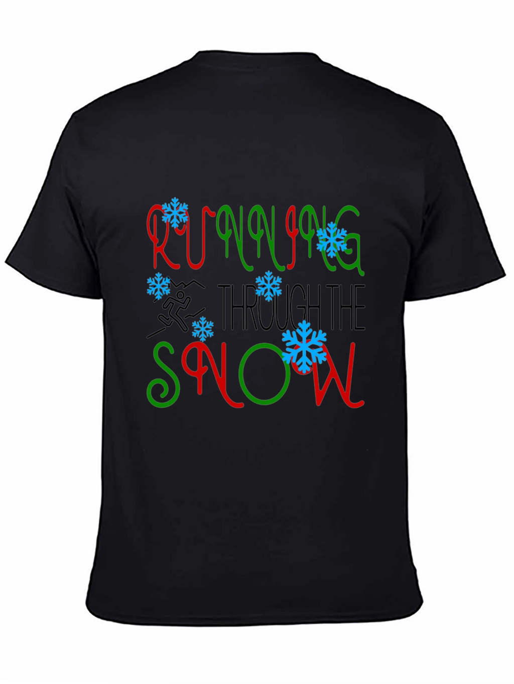 Running Through the Snow Graphic Tee