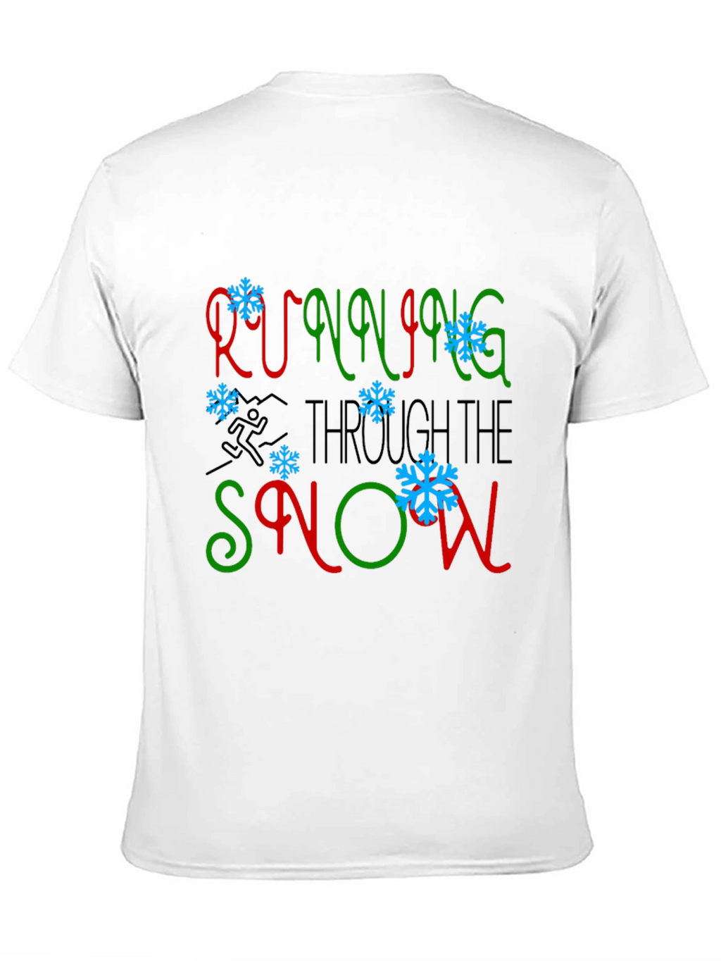 Running Through the Snow Graphic Tee