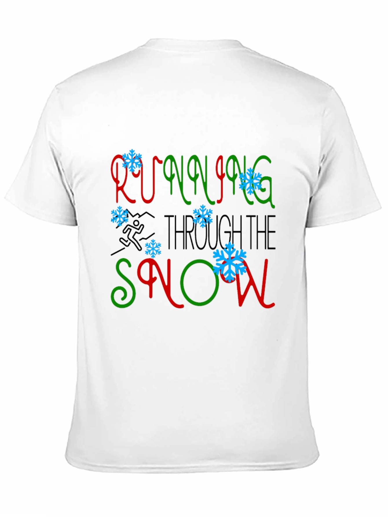 Running Through the Snow Graphic Tee