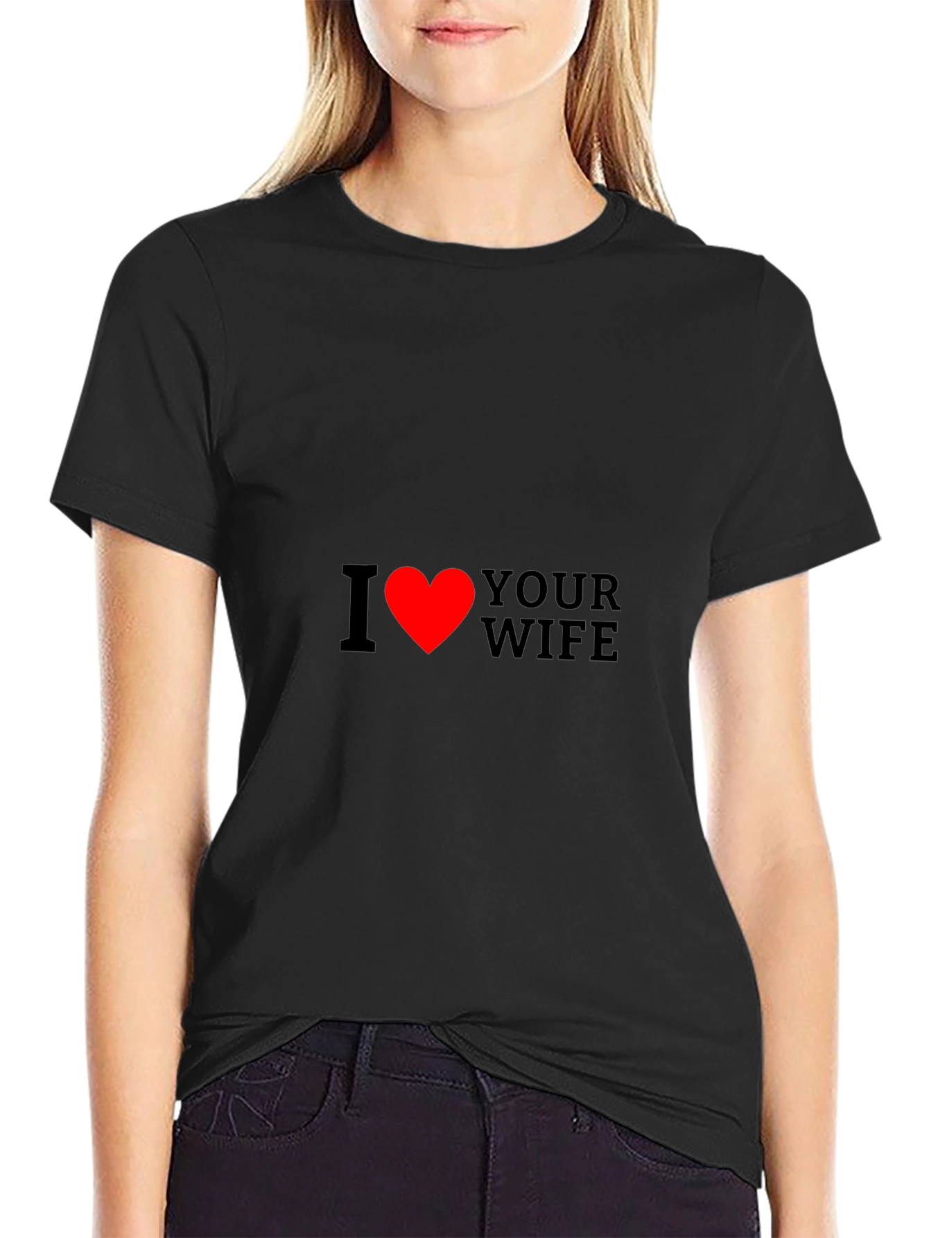 I Heart Your Wife Funny Graphic Tee