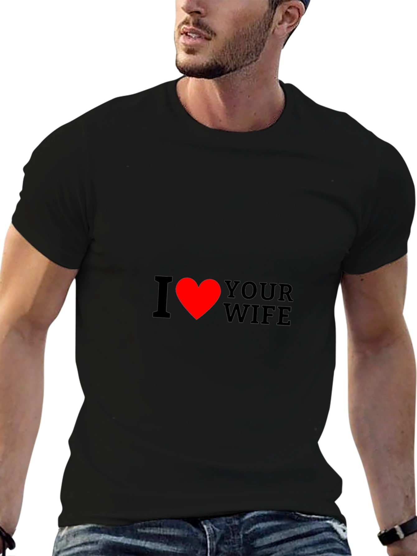 I Heart Your Wife Funny Graphic Tee