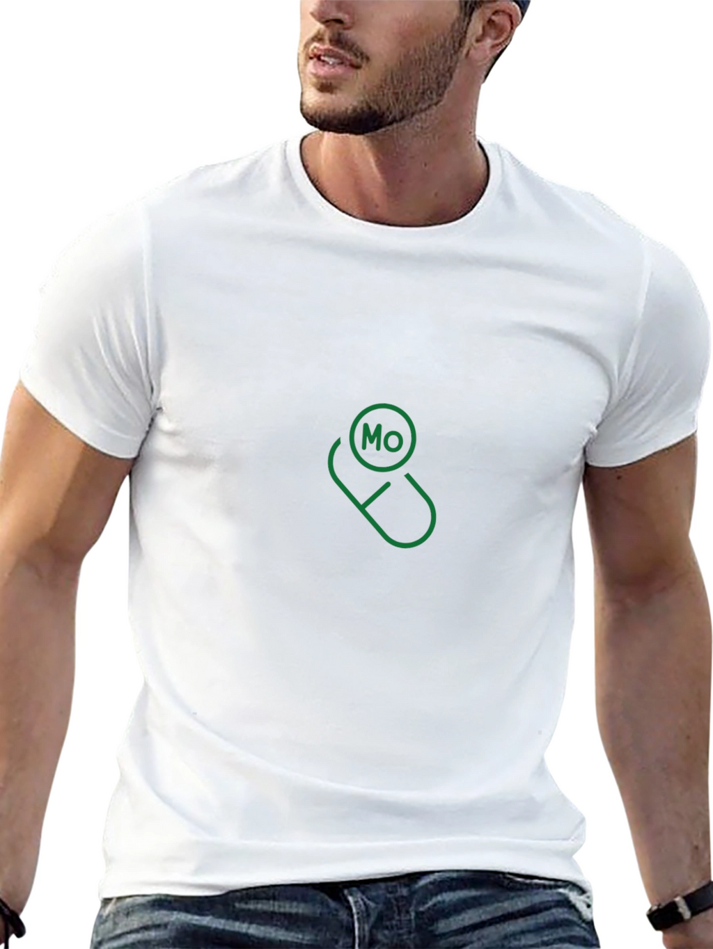 Mo Molecule Graphic Tee