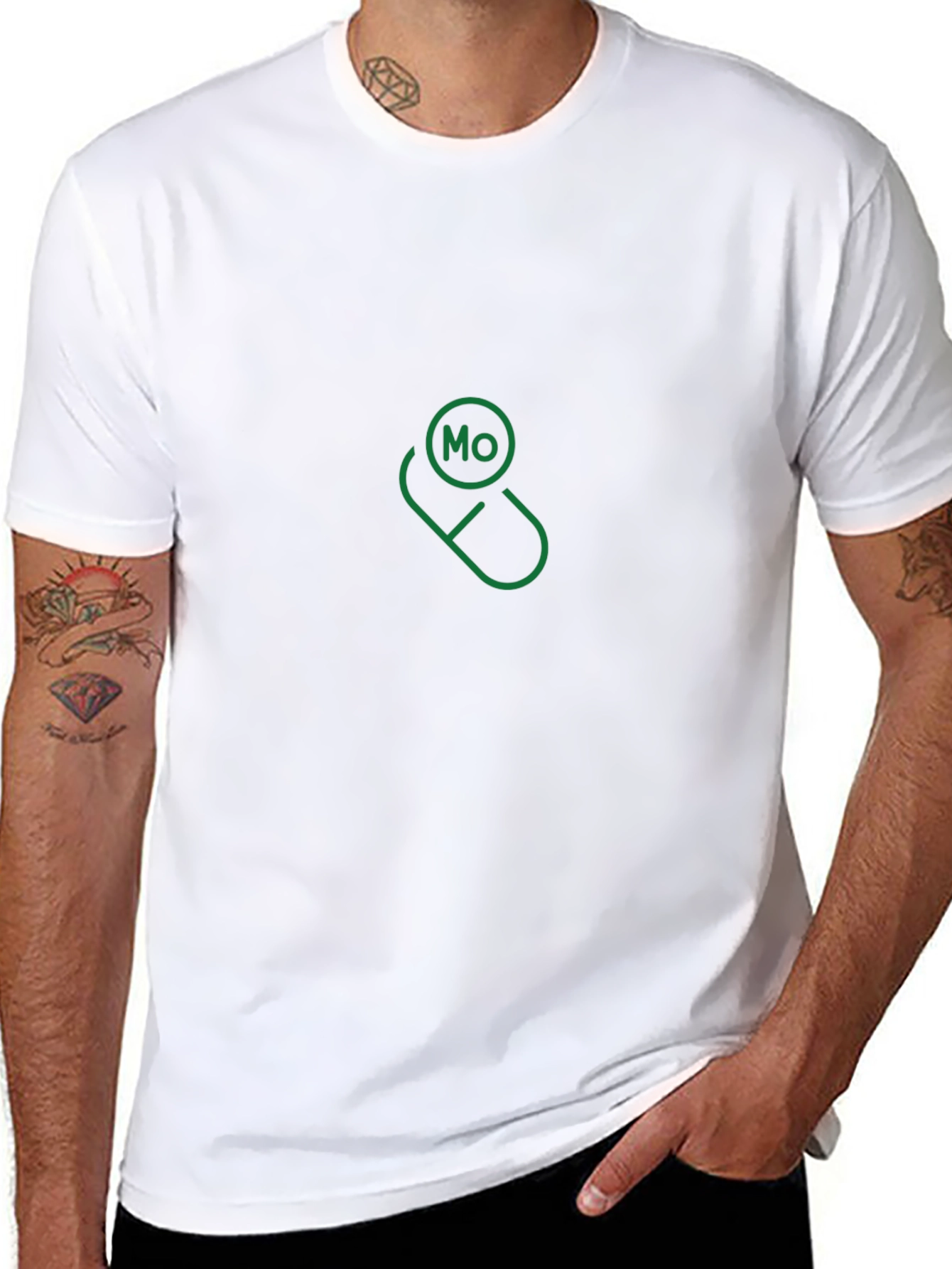 Mo Molecule Graphic Tee