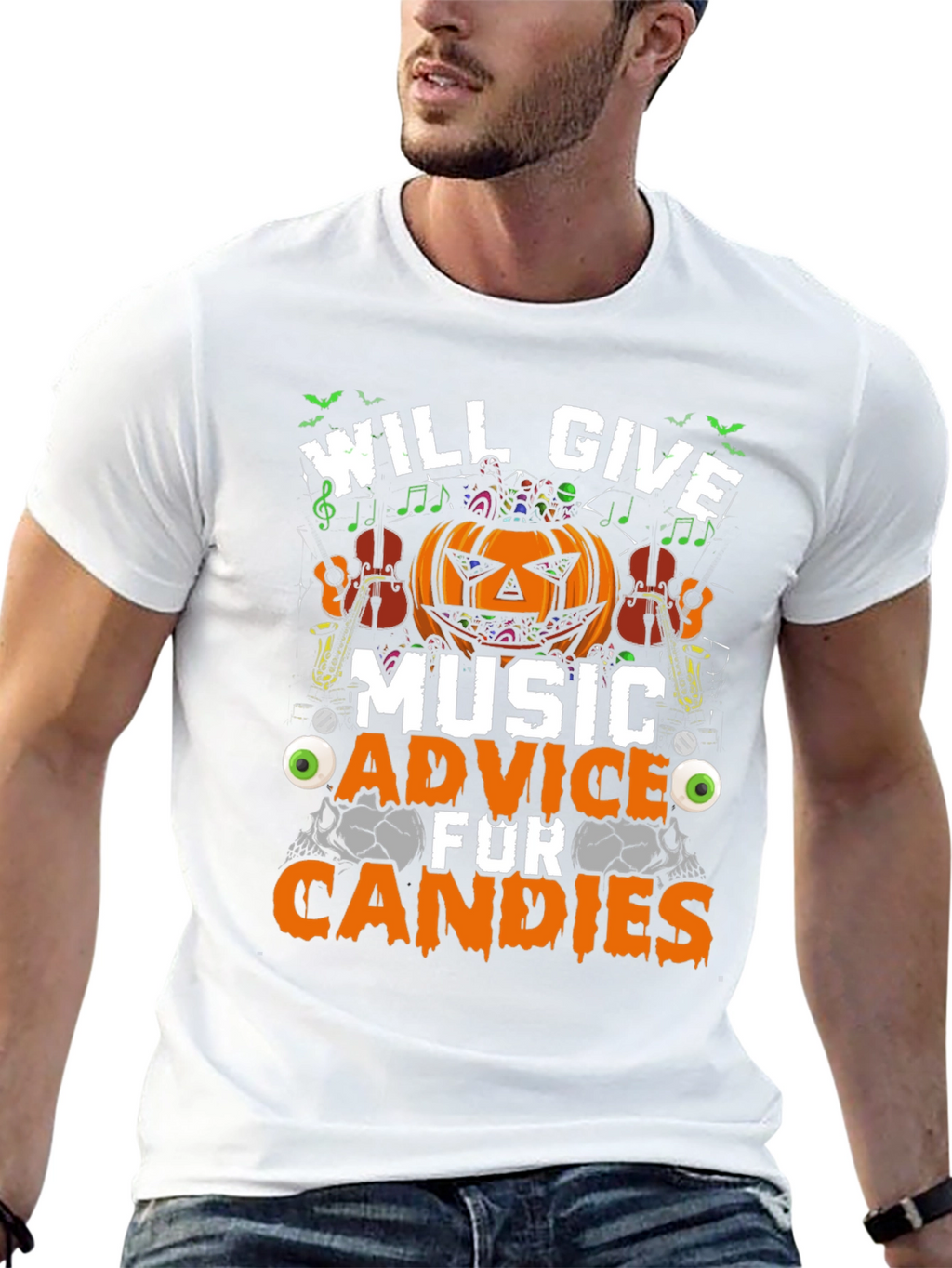 Halloween Music Advice Tee