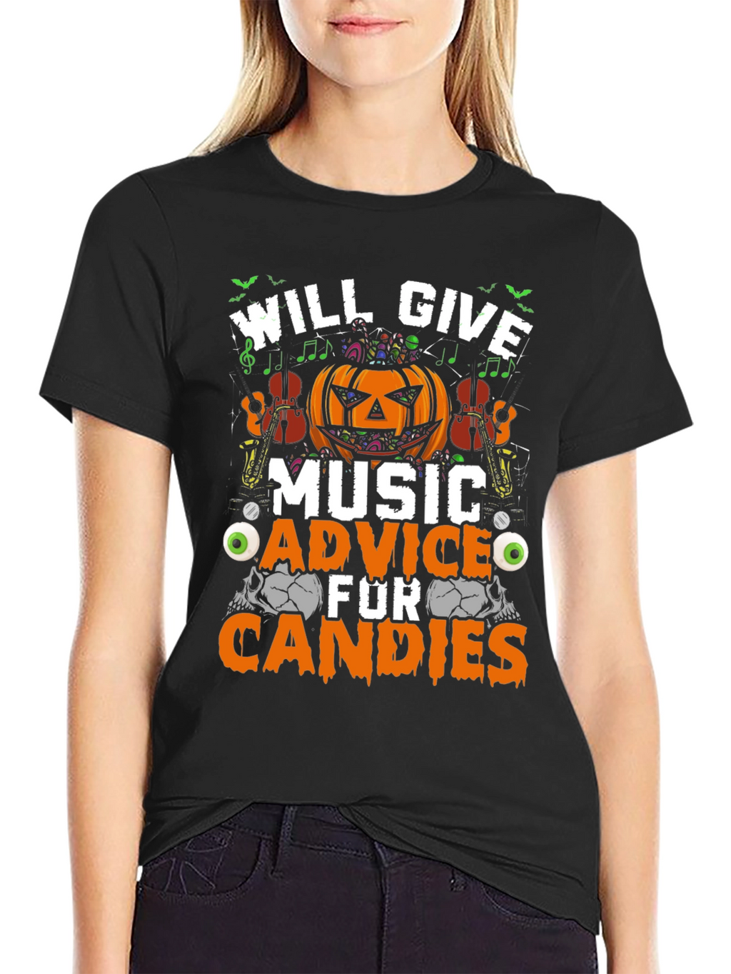 Halloween Music Advice Tee
