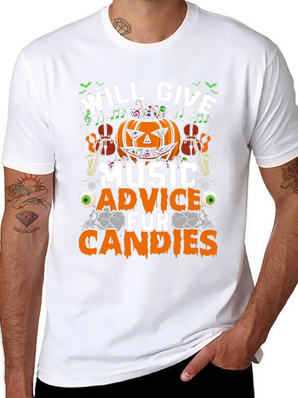 Halloween Music Advice Tee
