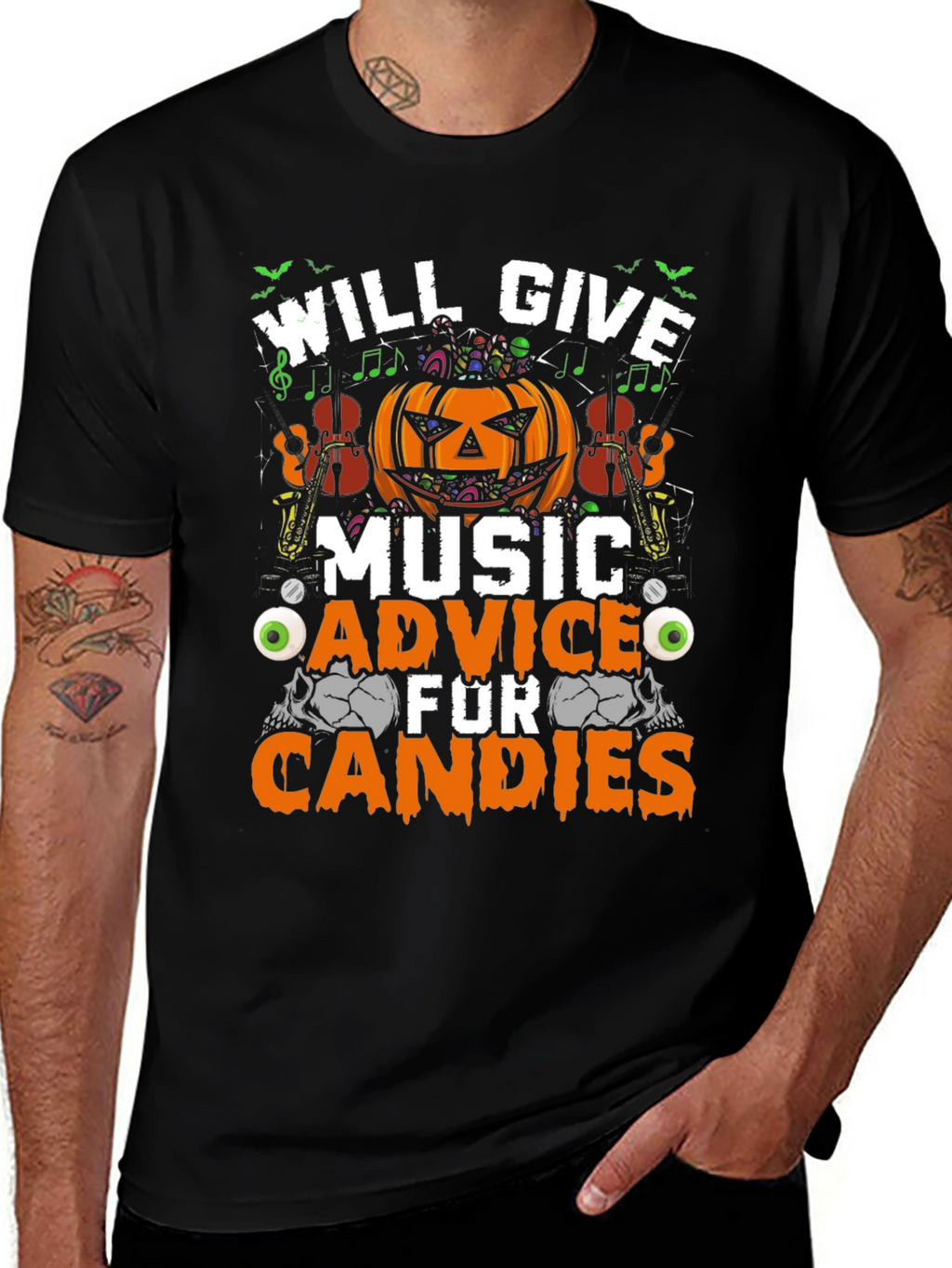 Halloween Music Advice Tee